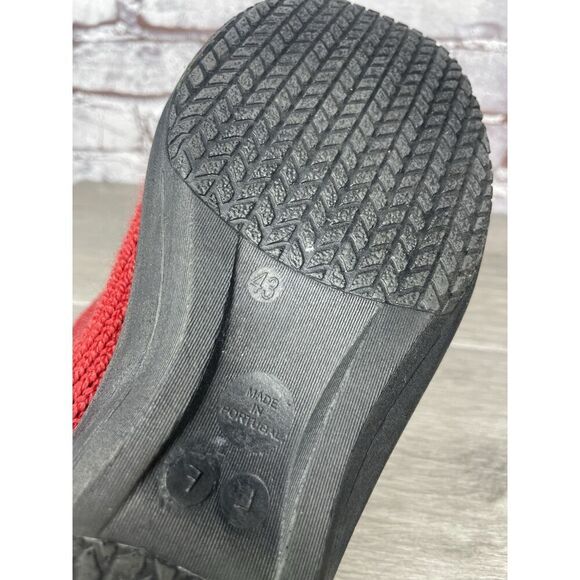 Arcopedico Lightweight Red Knit Lace Up Comfort Sneakers Women’s Sz 43EU/12M US - Picture 8 of 16
